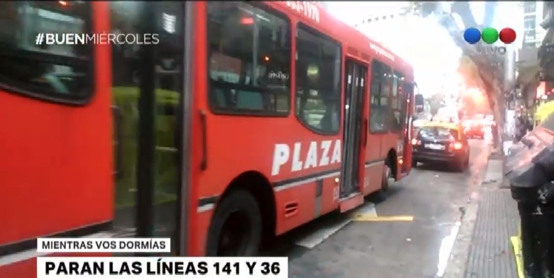 Paro en las líneas de colectivos141 y 36 por tiempo indeterminado | Actualidad