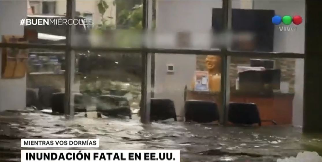 Recuperan el cuerpo de un hombre arrastrado por la inundación en Estados Unidos | Internacionales