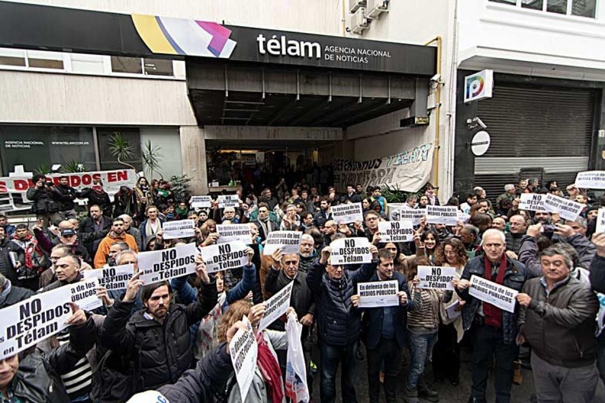 La Justicia confirmó un fallo "los efectos de despido" de los trabajadores de Télam | Actualidad