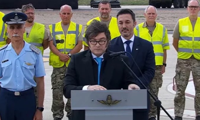 Milei y los F-16: “Un símbolo de la Argentina que estamos construyendo” | Política