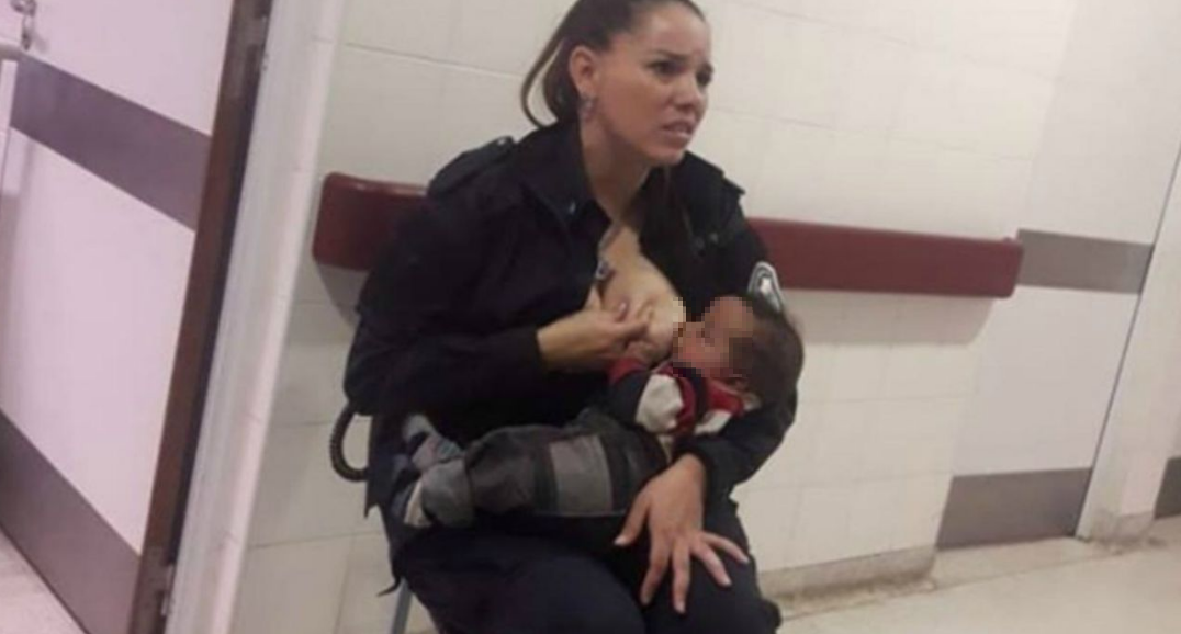 Ascendieron a la oficial que amamantó al bebé en el Hospital de niños de La Plata | Actualidad