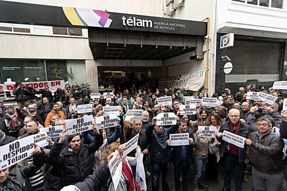 La Justicia confirmó un fallo "los efectos de despido" de los trabajadores de Télam | Actualidad