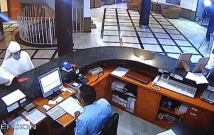 Robo insólito: un hombre intentó asaltar un hotel disfrazado de fantasma | Redes