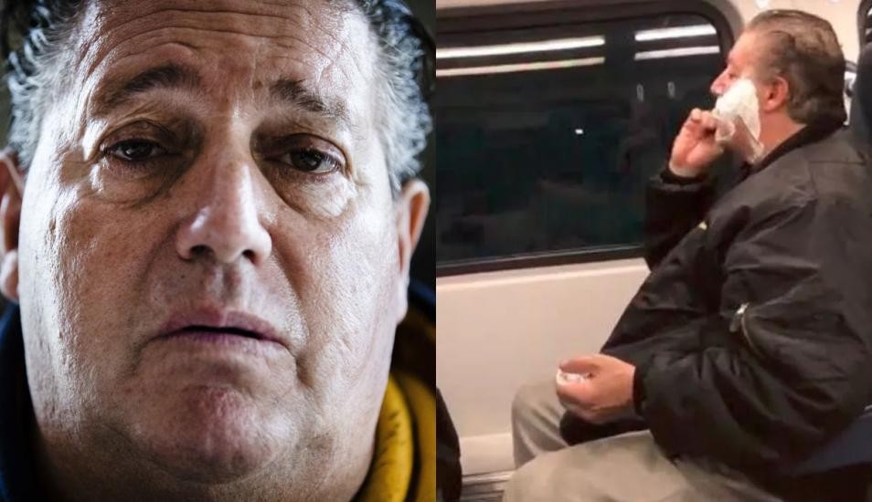 La triste historia detrás del video del hombre que se afeita en el tren: muchos se burlaron en las redes | Redes