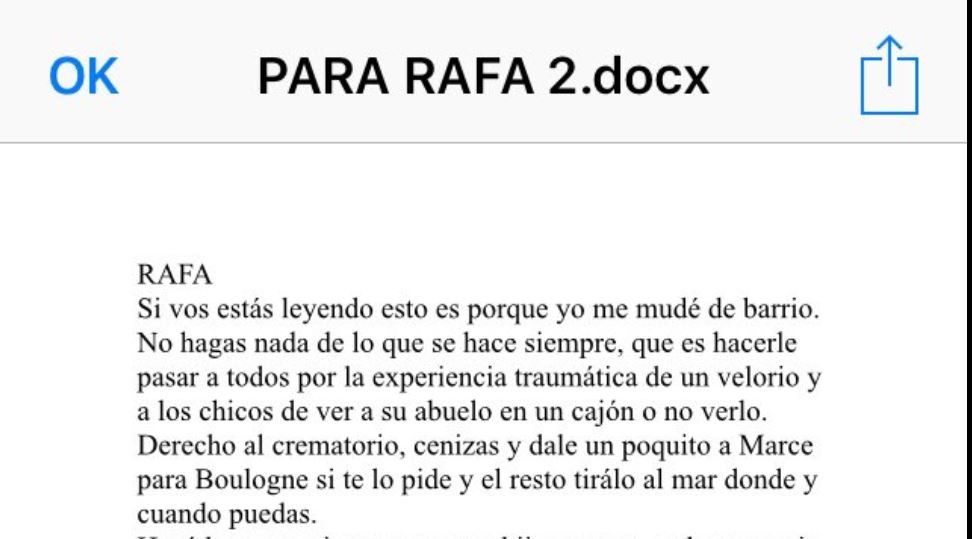 Su papá falleció y encontró una conmovedora carta de despedida escondida en su computadora | Redes
