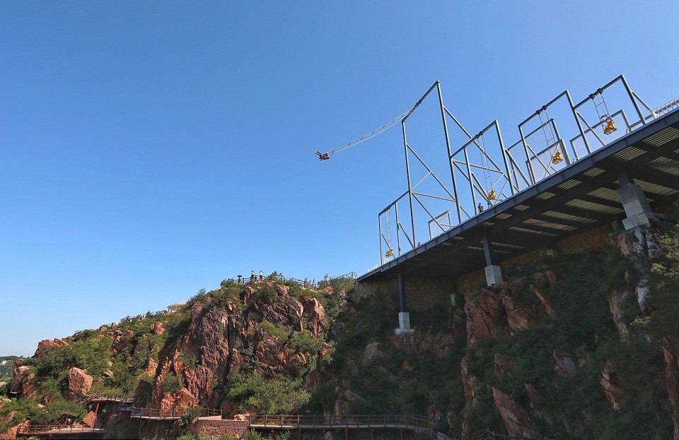 Video: hamacarse a 320 metros de altura | Redes