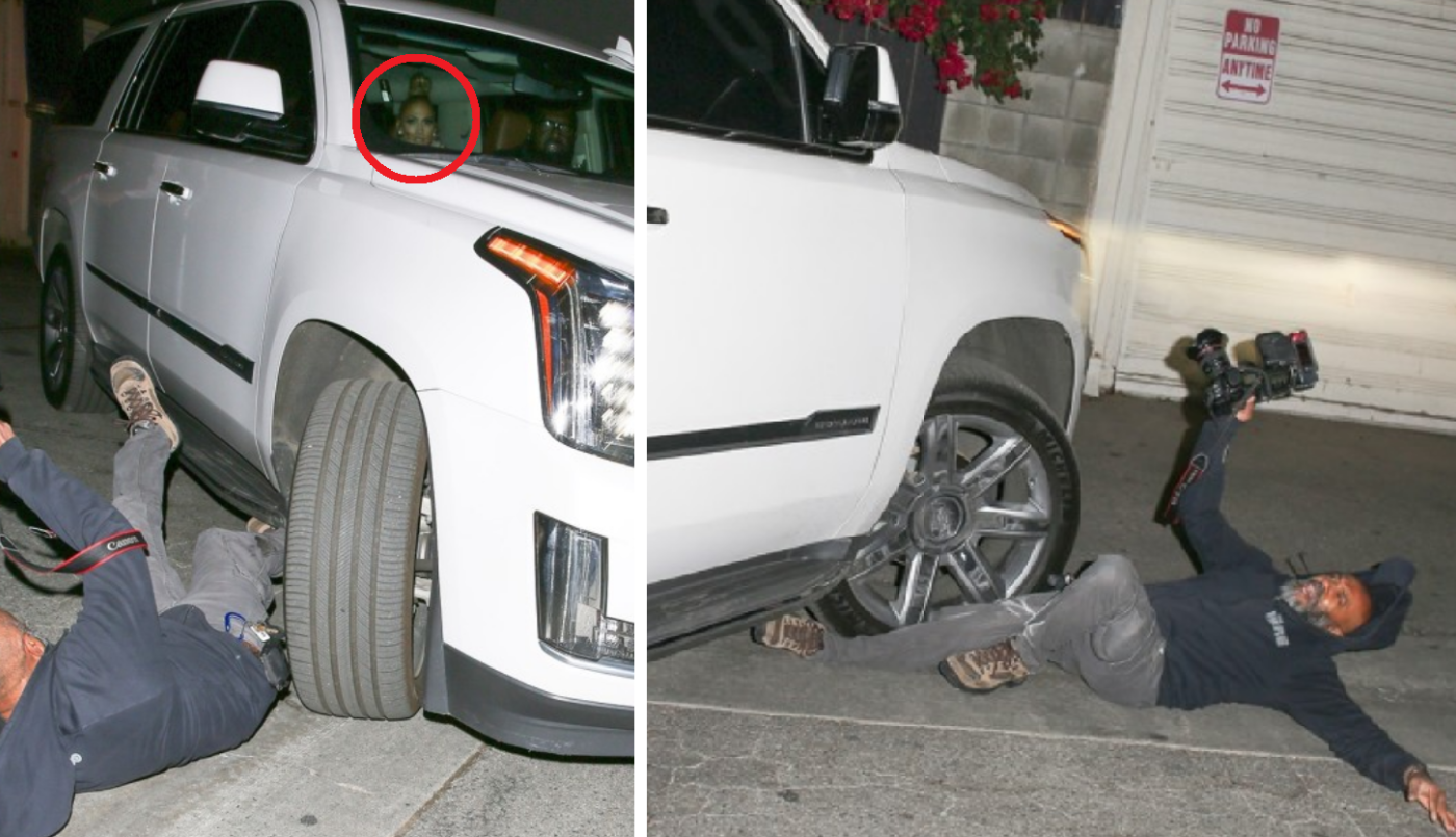 Foto impactante: Jennifer López atropelló a un fotógrafo en Los Ángeles | Espectáculos