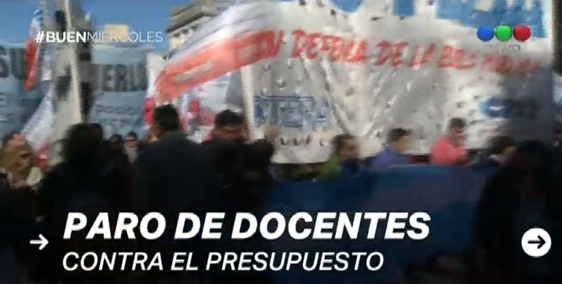 Los docentes paran y se movilizan contra el presupuesto | Actualidad