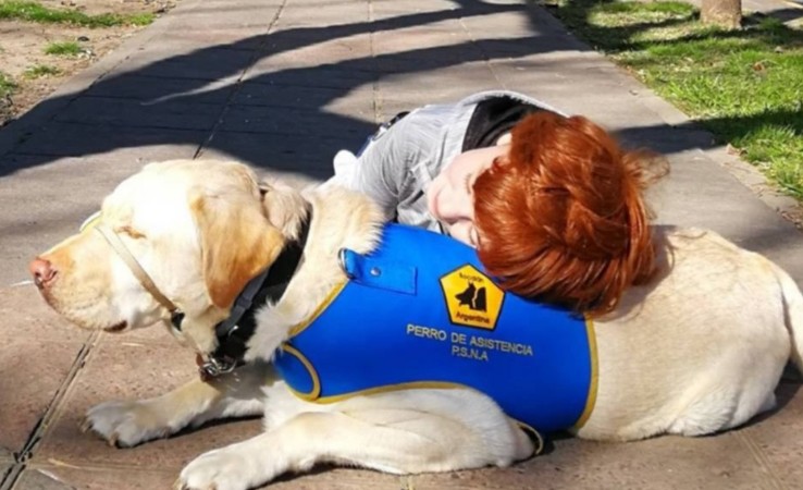Tiene ocho años, padece autismo y le prohibieron entrar con su perro guía a un restaurante | Actualidad