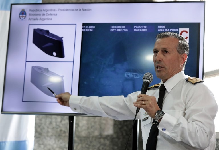Las fotos del submarino ARA San Juan en el fondo del mar | Actualidad