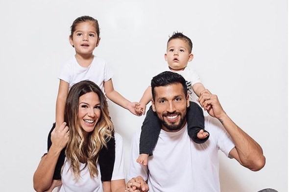 El desnudo total de Ezequiel Garay y Tamara Gorro que zafó de la censura de Instagram | Deportes