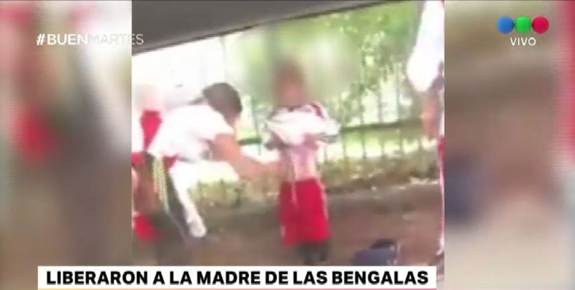 Tras contradecirse, la mujer de las bengalas confesó que iba a usar la pirotecnia en los festejos | Actualidad