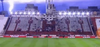 Cayó un rayo en el estadio Tomás Ducó | Actualidad