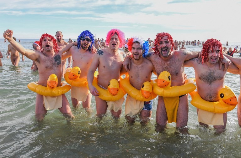 Desnudando el 2018: curioso fin de año en Francia | Curiosidades