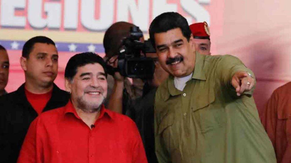 Maradona ratificó su respaldo a Nicolás Maduro contra "el imperialismo" | Internacionales