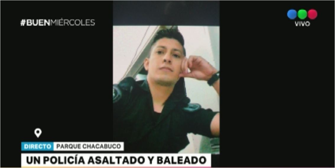 Un policía fue asaltado y baleado por delincuentes en Parque Chacabuco | Actualidad