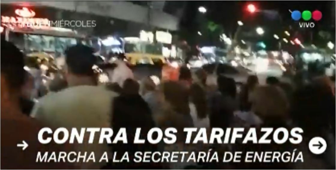 Otra marcha contra los tarifazos | Actualidad