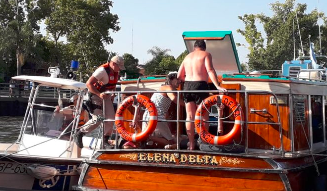 Choque en el río: una mujer está grave y piden videos a los testigos | Actualidad