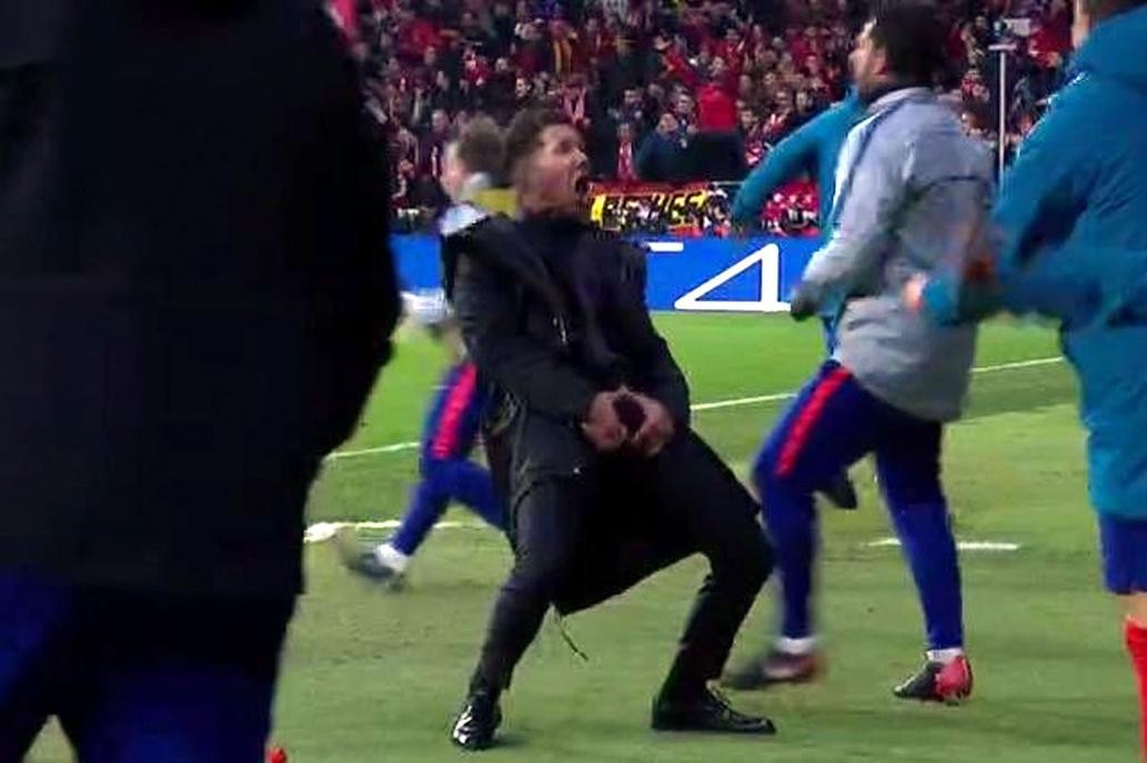 La explicación de Simeone tras su furioso festejo | Deportes