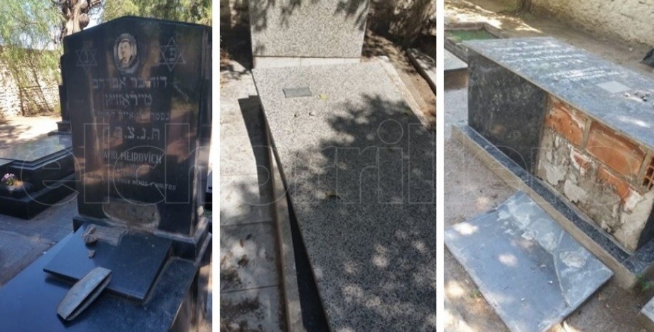 Profanaron 9 tumbas en el cementerio judío de San Luis | Actualidad