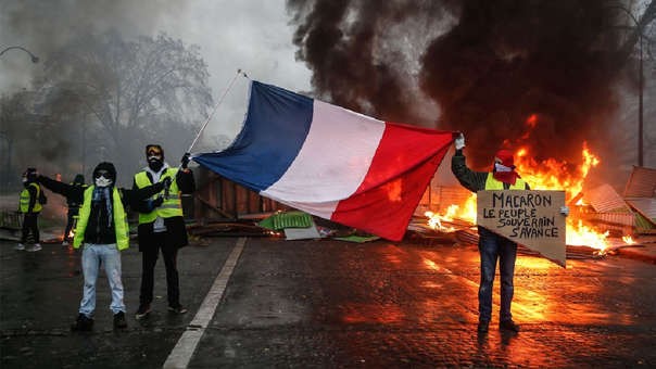 Violencia en París: disturbios y saqueos en marcha de chalecos amarillos | Internacionales
