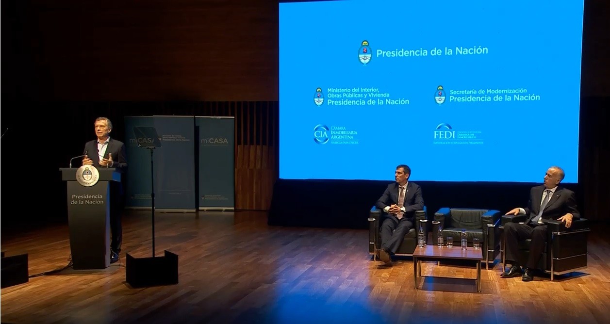 En tono de campaña, Macri presentó el Boleto Inmobiliario Electrónico | Política