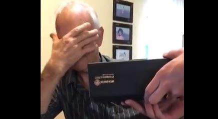 Video: sorprendió a su abuelo con lo que más deseaba en el mundo | Redes