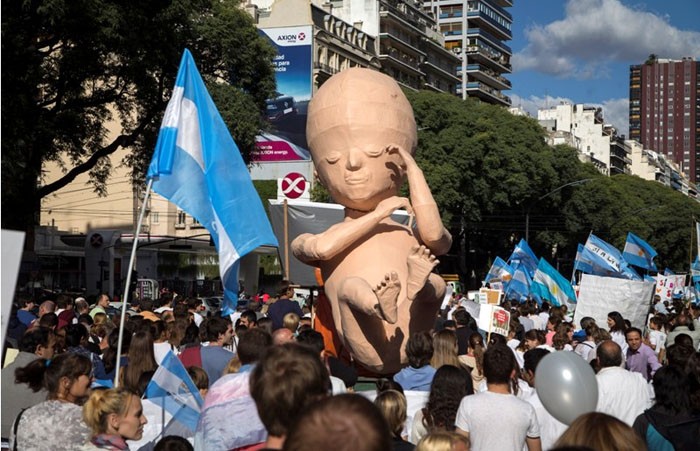 En contra del aborto: marcha de agrupaciones "provida" en todo el país | Actualidad