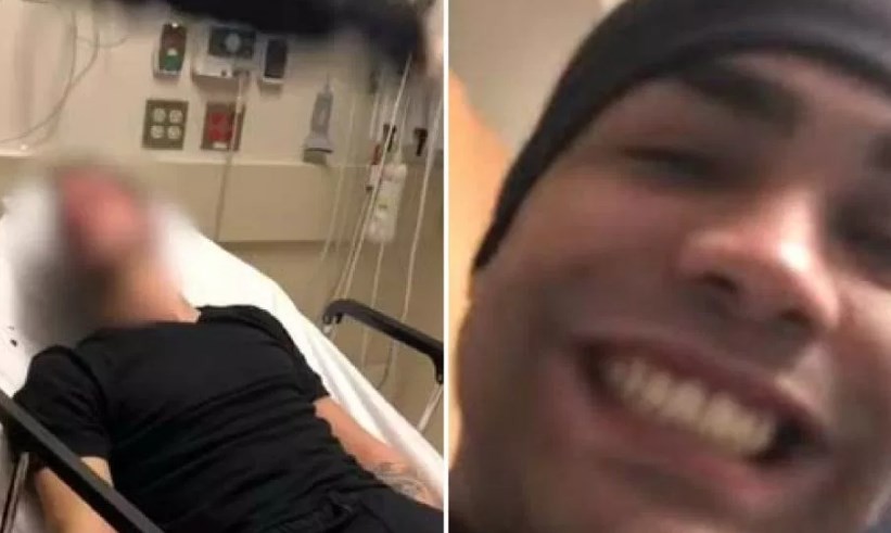 Video impactante: un policía agrede a un paciente que había intentado quitarse la vida en Nueva York | Internacionales