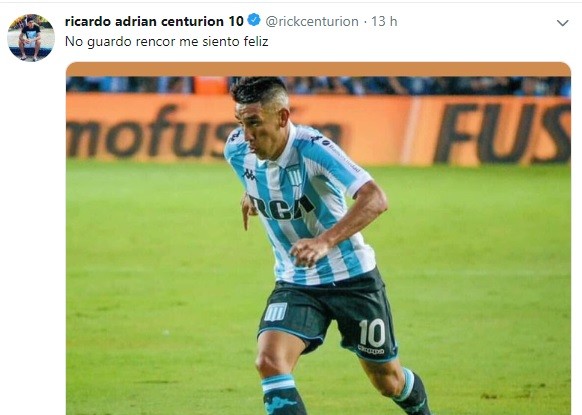 Centurión, tras la consagración de Racing: "Me siento campeón" | Deportes