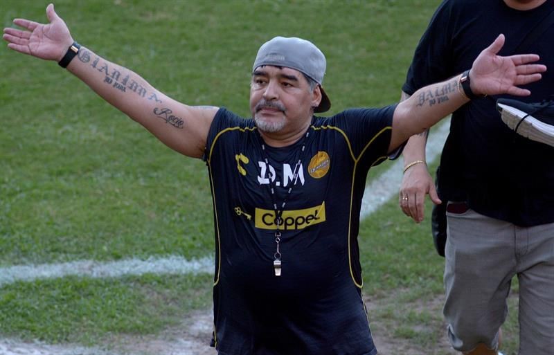Analizan sanción a Maradona por dedicar el triunfo de Dorados a Maduro | Deportes