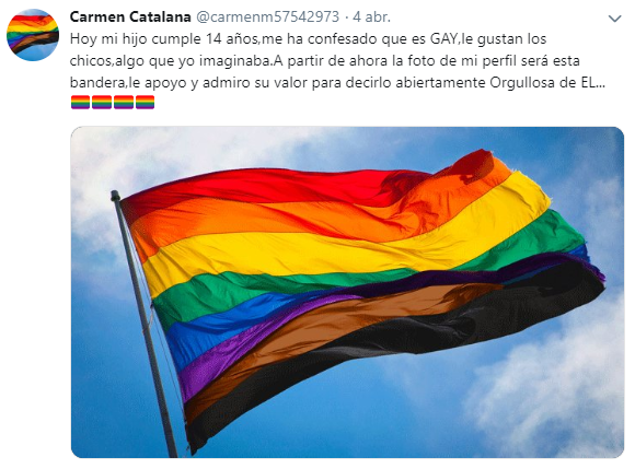 Un viral que emociona: la reacción de esta mamá cuando su hijo de 14 años le contó que es gay | Redes