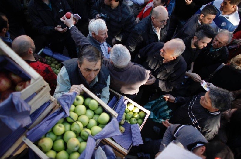 Se viene el frutazo en la Plaza de Mayo | Actualidad