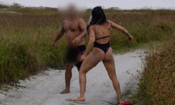 Una luchadora de MMA le dió una paliza a un hombre que se masturbó delante de ella en una playa | Redes