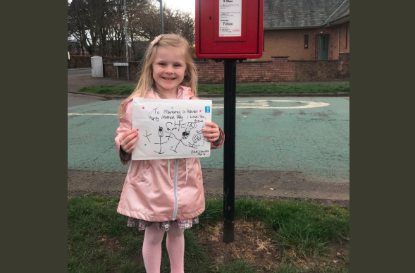 Una nena de 4 años le escribió una carta a su mamá muerta y recibió una respuesta conmovedora | Redes