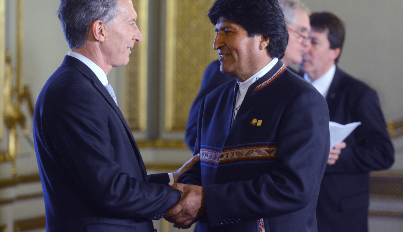Macri recibirá mañana a Evo Morales en la Casa Rosada | Política