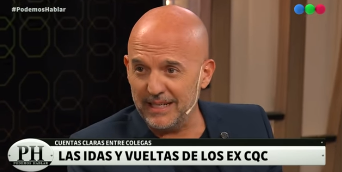 El reencuentro de Andy Kusnetzoff y El Pelado López en medio de la interna de CQC | Espectáculos