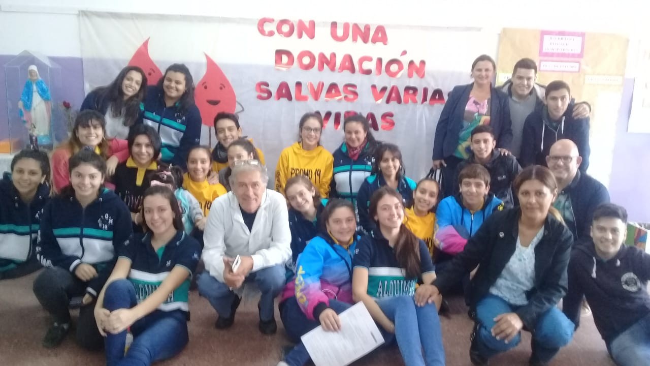 Exitosa campaña de donación de sangre protagonizada por alumnos secundarios | Actualidad