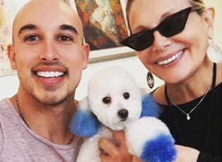 Carmen Barbieri le hizo un cambio de look a su perro y estalló la polémica en las redes | Espectáculos