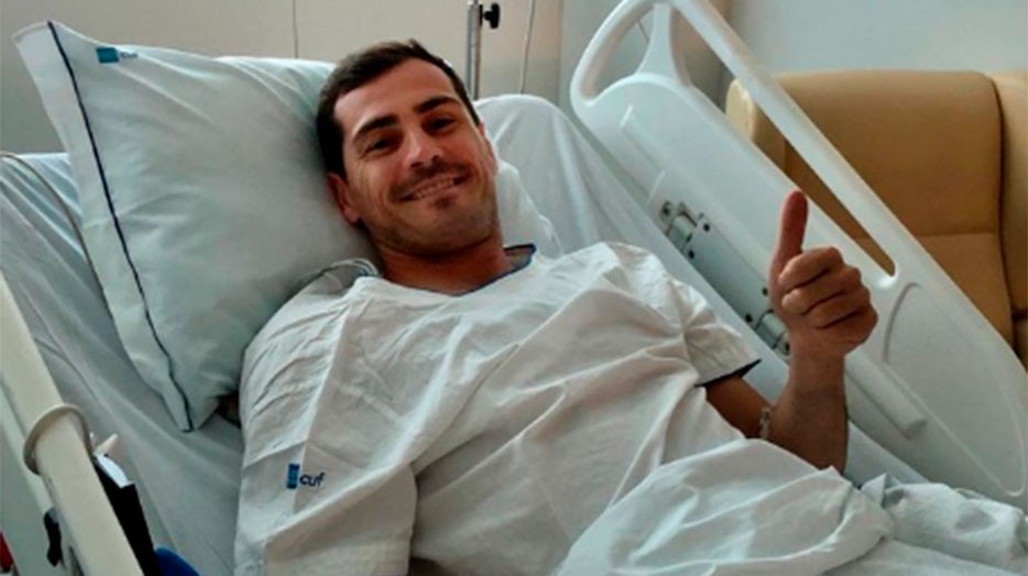 "Todo controlado por aquí": el mensaje de Iker Casillas tras sufrir un infarto | Deportes