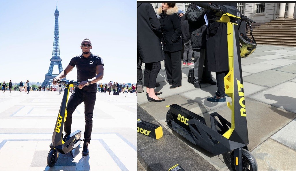 "El Rayo" en monopatín: Usain Bolt lanzó sus vehículos eléctricos | Deportes