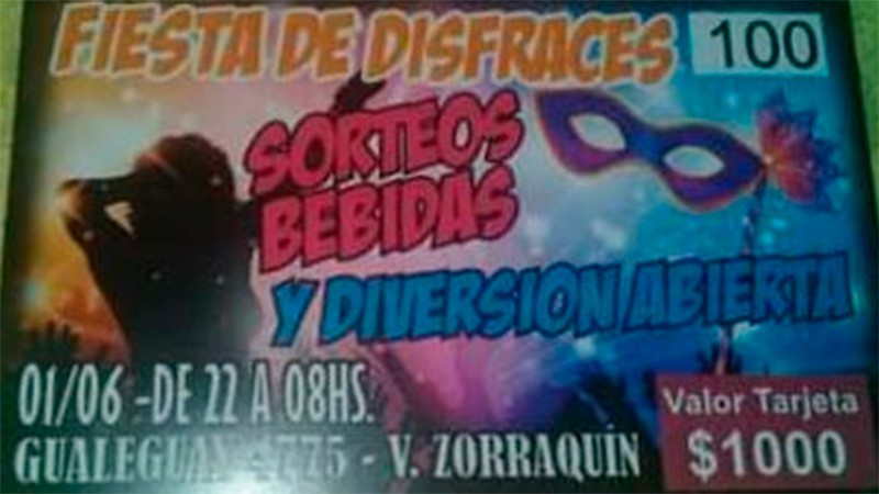 Clausuran una "Fiesta de Disfraces Sexual" en Concordia | Actualidad