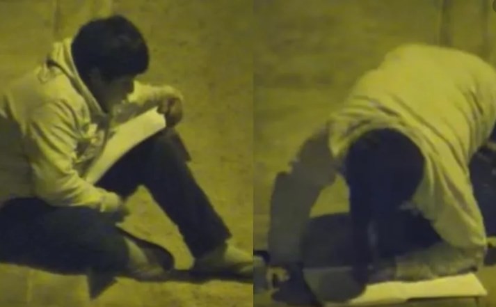 Un millonario lo vio en las redes sociales y ayudó al nene que estudiaba en la calle porque en su casa no tenía luz | Redes