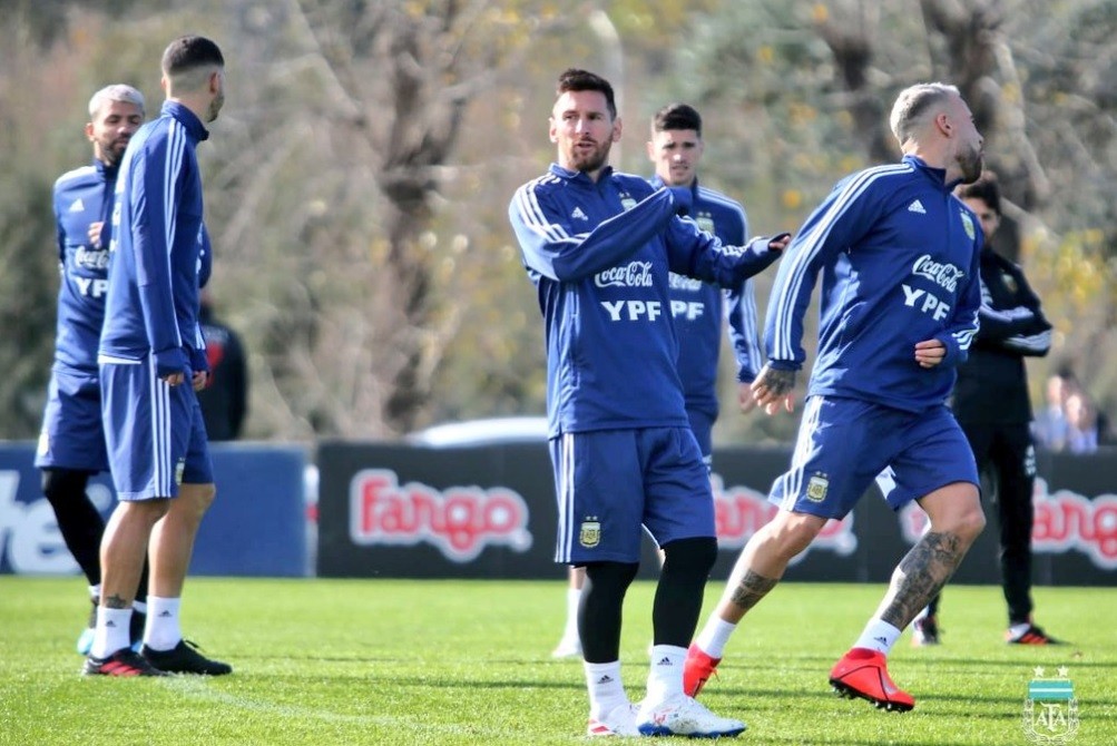 Messi comenzó a entrenarse con la Selección de cara a la Copa América | Deportes