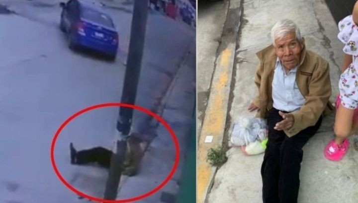 Video: el momento en el que abandonan a un abuelo de 79 años en la calle | Internacionales