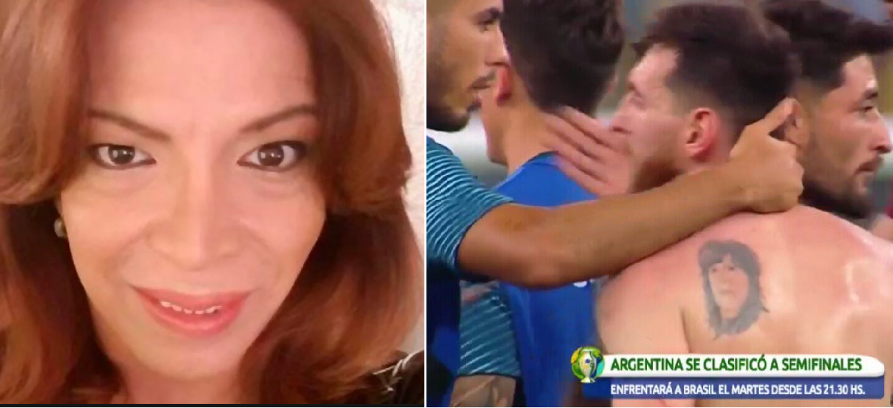 ¿Messi se tatuó a Lizy Tagliani?: mirá lo que dijo la conductora de Telefe | Espectáculos