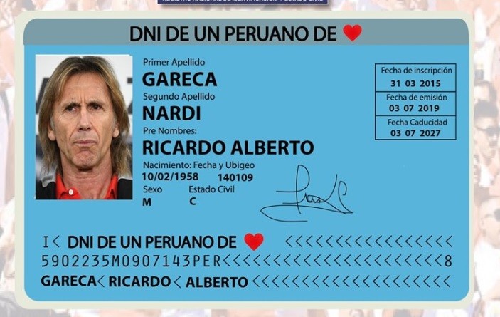 Perú "nacionalizó" a Gareca: "Somos testigos del amor que siente por nuestro país" | Deportes