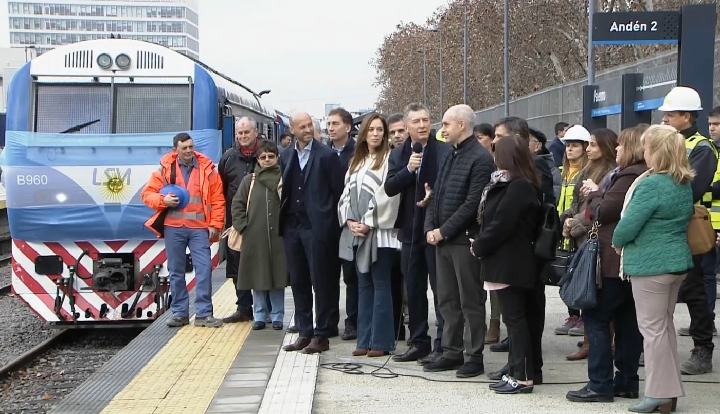 "Nunca más las mentiras, estafas, corrupción": Macri inauguró el viaducto del tren San Martín | Política
