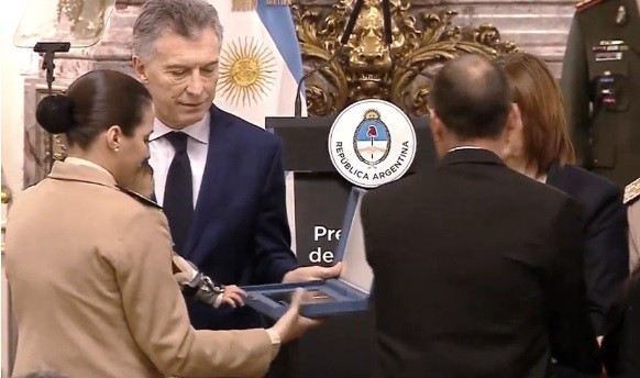Macri homenajeó en Casa Rosada a las fuerzas de seguridad | Política