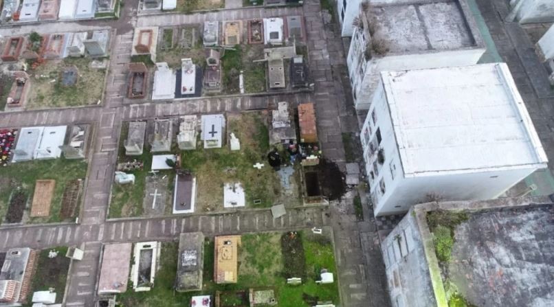 Robaron otro cadáver de un bebé en Miramar | Actualidad